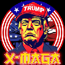 Trump X-Maga TRUMPX логотип