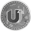 Upper Euro EURU Logotipo