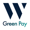 W Green Pay WGP Logotipo