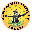 Wolf of Wall Street $WOLF Logo