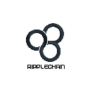 XRPCHAIN RIPPLE CHAIN Logotipo