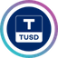 Aave TUSD ATUSD Logo