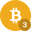 Amun Bitcoin 3x Daily Long BTC3L Logo