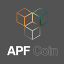 APF coin APFC Logotipo