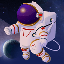 Astronaut ASTRO Logo