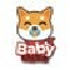 Baby Shiba BHIBA ロゴ