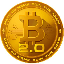 Bitcoin 2.0 BTC2.0 Logotipo