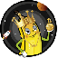 Bitcoin Banana BIBA ロゴ