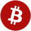 Bitcoin Red BTCRED ロゴ