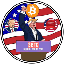 Bullish Trump Coin BTC ロゴ