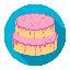 CakeSwap CAKESWAP ロゴ