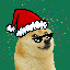 Christmas DOGE XDOGE логотип