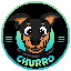 CHURRO-The Jupiter Dog CHURRO Logotipo