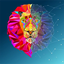 Coin Lion LION Logotipo