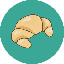 Croissant Games CROISSANT Logotipo