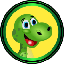 Dinosaur Inu DINO ロゴ