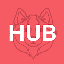 Dogihub (DRC-20) $HUB ロゴ