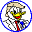 Donald The Trump DUCK Logotipo