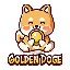 Golden Doge GDOGE Logotipo