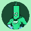 Green Candle Man CANDLE ロゴ