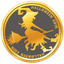 Halloween Coin HALLO ロゴ