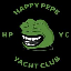 Happy PEPE Yacht Club HPYC Logotipo