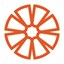 HELIX Orange HIX Logotipo