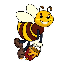 Honey Bee Token HBT ロゴ