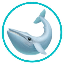 Whale Loans HUMP 심벌 마크