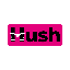 HUSH HUSH ロゴ