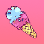 Ice Cream ICE ロゴ