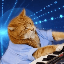 Keyboard Cat KEYCAT Logotipo