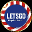 Lets Go Brandon LETSGO ロゴ