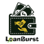 Loanburst Lburst ロゴ