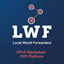 Local World Forwarders LWF 심벌 마크