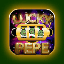 Luck Pepe LUCKYPEPE Logo