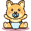 Mini Baby Doge MINIBABYDOGE Logo