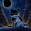 MOON CAT CAT Logotipo