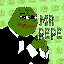 Mr Pepe $PEPE ロゴ