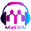 MusicAI MUSICAI ロゴ