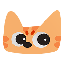 Orange Cat Token OCAT Logo