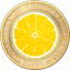 OrangeCoin OC Logotipo