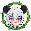 Panda Girl PGIRL Logotipo