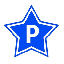 Park Star P-S-T-A-R 심벌 마크
