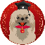 Pekingese PEK ロゴ