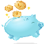 Piggy Bank PIGGY ロゴ