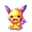 Pikachu PIKA Logotipo