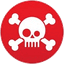 Pirate Blocks SKULL Logotipo