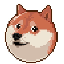 Pixel Doge PXDOGE Logo