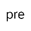pre PRE логотип